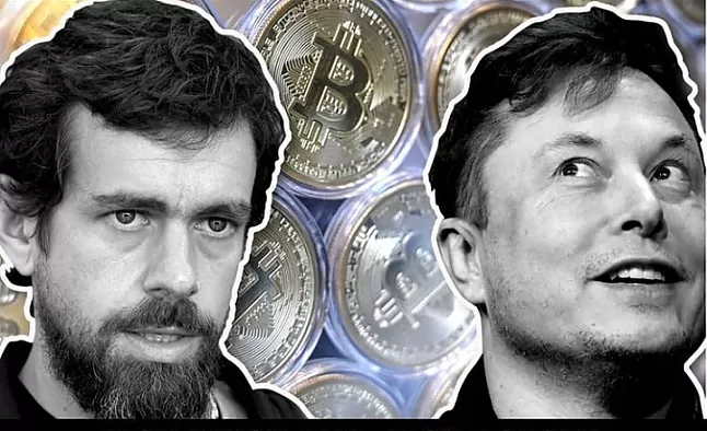 Jack Dorsey ve Elon Musk Bitcoin konuşması