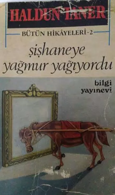 Şişhane yağmur yağıyordu