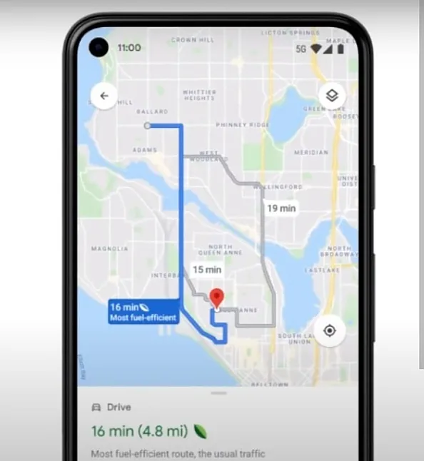Google Haritalar yeni widget
