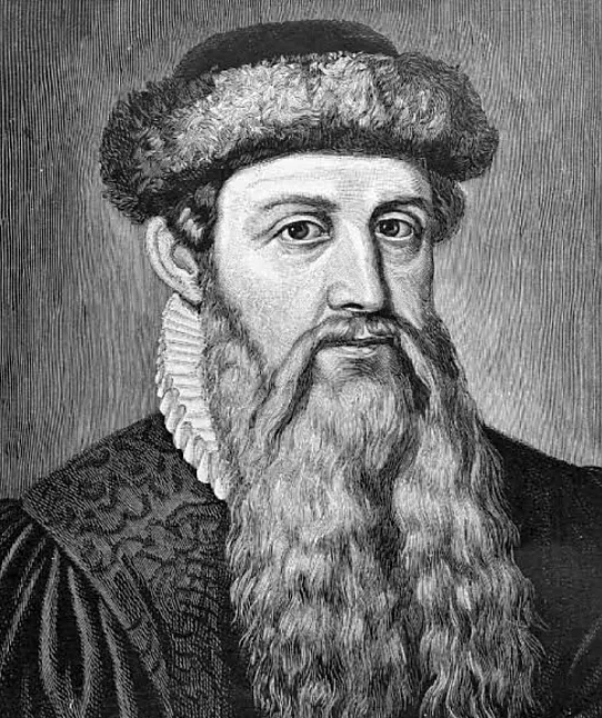 Johannes Gutenberg kim 