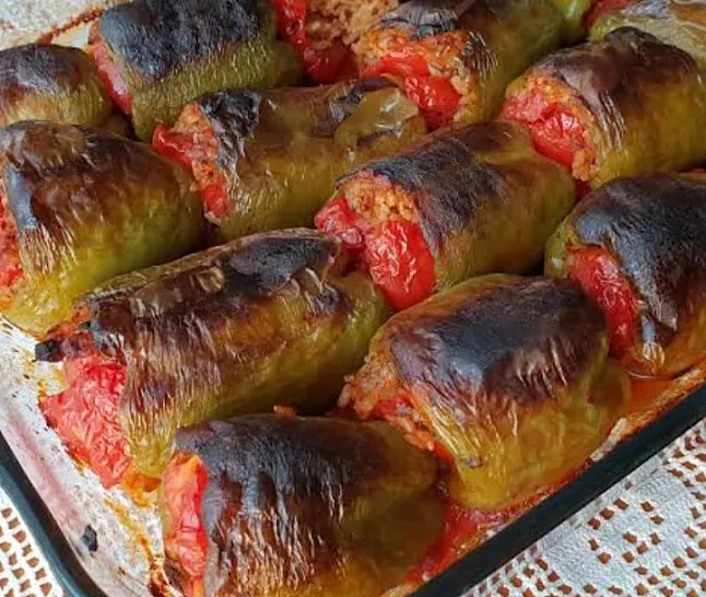 Fırında Biber  Dolma Tarifi Nasıl Yapılır?