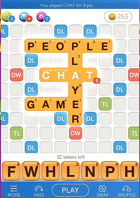 Words With Friends 2 Oyunu