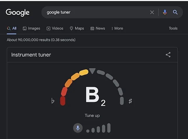 Google Guitar Tuner Özelliği Nedir