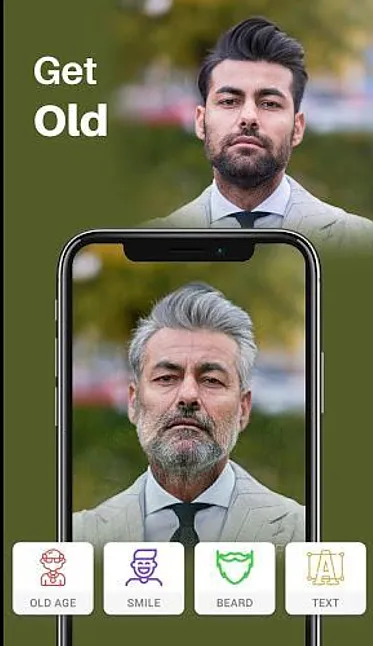 Old Age Face Effects App Uygulaması