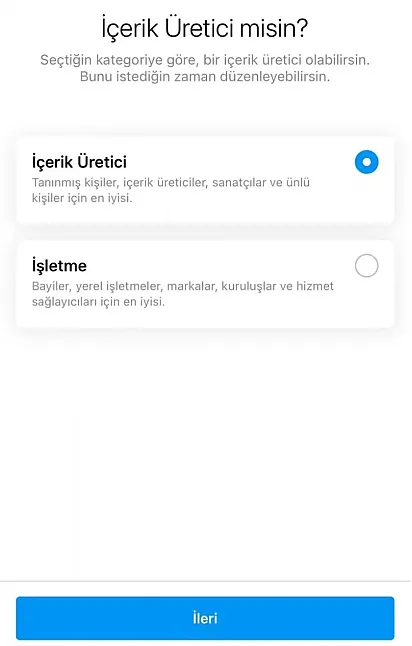 İnstagram işletme hesabına nasıl geçilir?