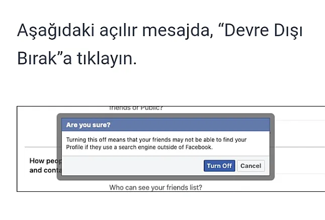 Facebook Profilini Google'dan (ve diğer arama motorlarından)Nasıl Kaldırabilirsiniz?