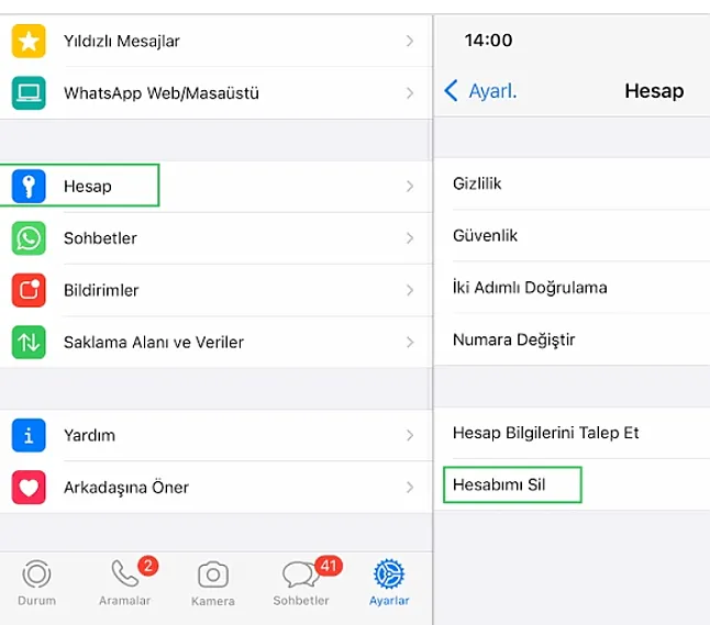 WhatsApp Hesabınızı Nasıl Silebilirsiniz?