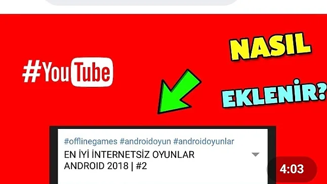 YouTube Videolarını Hashtag İle Nasıl Arayabilirim?