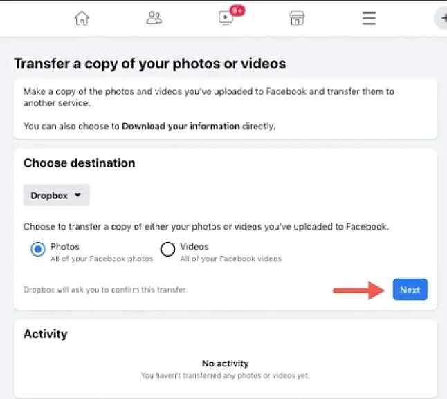 Facebook Fotoğraflarınızı Ve Videolarınızı Dropbox'a Nasıl Aktarabilirsiniz?