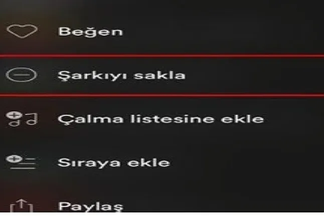 Spotify'daki Şarkıları Çalma Listesinden Nasıl Gizleyebilirim?