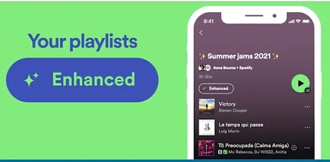 Spotify Enhance, Kullanıcının Çalma Listelerine Göre Parça Önermek Özelliği Nasıl Kullanılır?