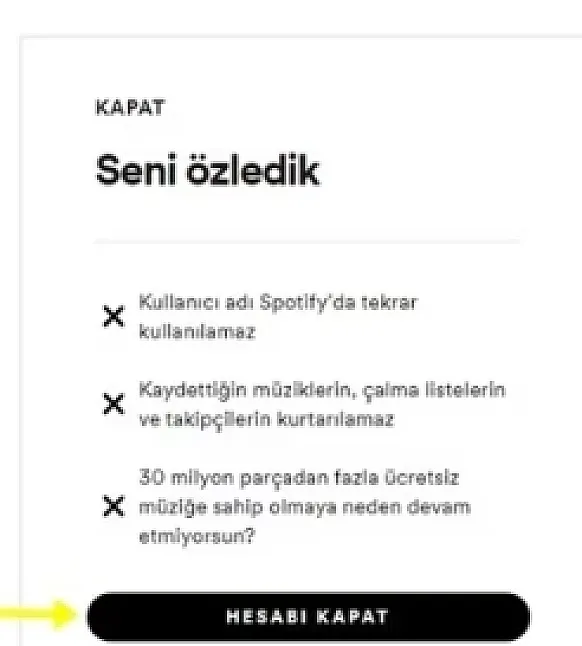 Spotify Hesabı Nasıl Silinir?