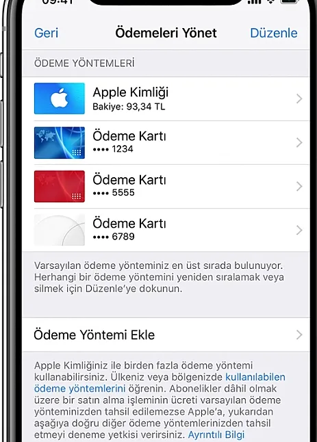 İTunes Hesabınızdan Kredi Kartı Nasıl Kaldırılır ?