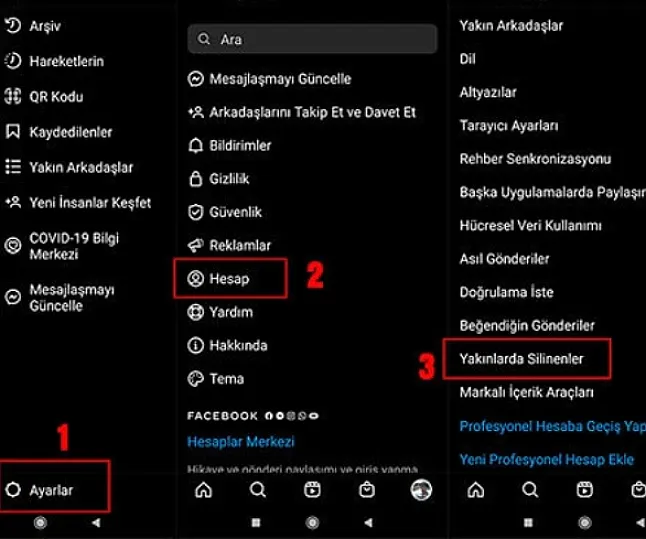 Instagram’da Silinen Fotoğraflar Nasıl Geri Getirilir?