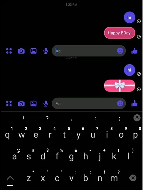 Facebook Messenger iPhone ve Android'de Hediye Mesajı Nasıl Gönderilir?