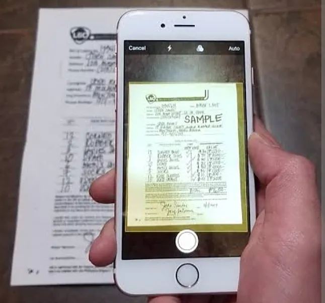 Bir iPhone veya iPad'de Belgeler Nasıl Taranır ?