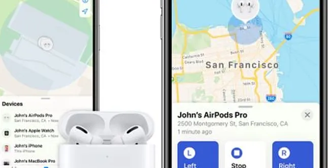 iOS 15'te Uygulamamı Bul Kullanarak Kaybolan AirPod'ları Nasıl Bulunur?