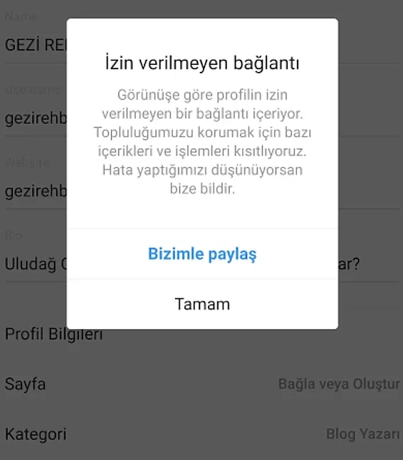 Instagram'da “Daha İyi Bir Bağlantı Olunca Tekrar Deneyeceğiz” Nasıl Düzeltilir ?