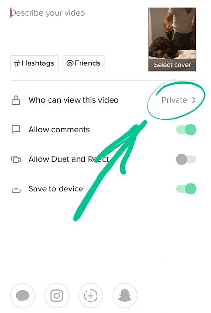 TikTok'ta Metin Nasıl Görünür ve Kaybolur? 