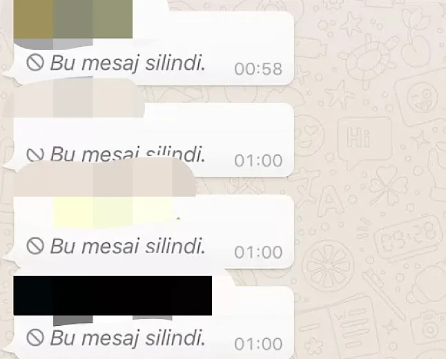 Zaman Sınırından Sonra Herkes İçin Whatsapp Mesajları Nasıl Silinir ?