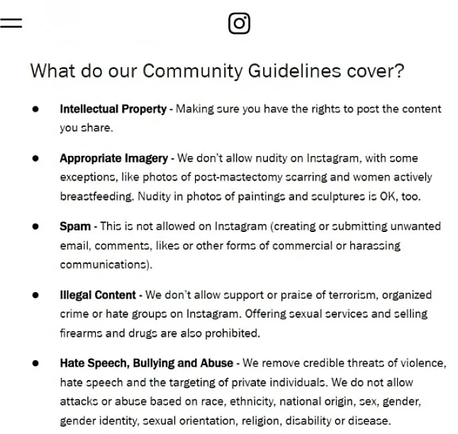 Instagram Topluluğumuzu Korumak İçin Bazı Hareketleri Kısıtlıyoruz Nedir ?