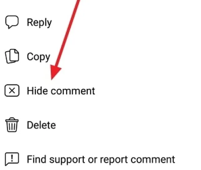 Facebook yorumları nasıl gizlenir?
