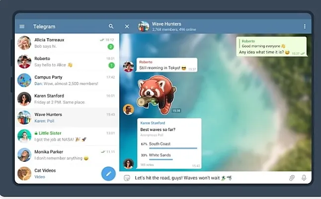 Telegram'ın üye listesini nasıl dışa aktarabilirim?