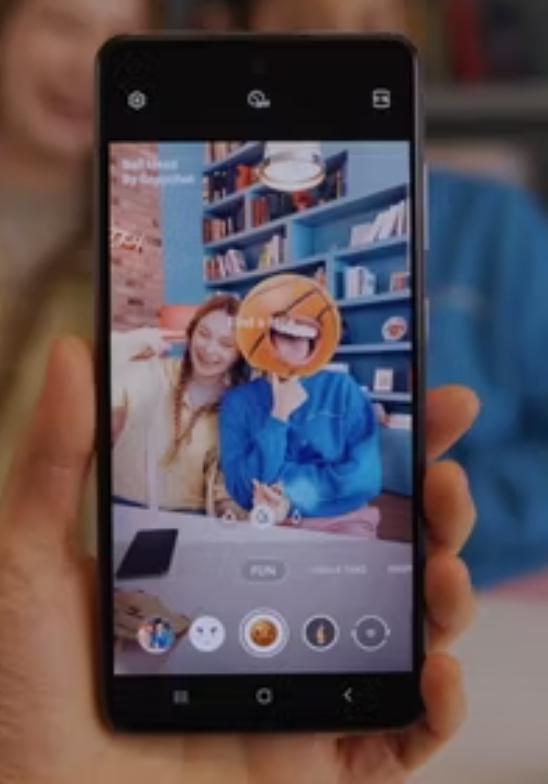 Samsung Galaxy A52, A52 5G ve A72 Eğlenceli Fotoğraflar Çekin (Snapchat'in Yardımıyla)