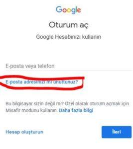Giriş Yaparken Gmail Şifresi Nasıl Görülür?