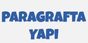 Paragrafta Yapı Nedir?
