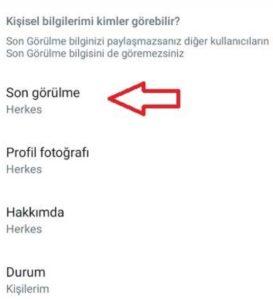 Rehberden silinen kişi WhatsApp durumu görür mü?