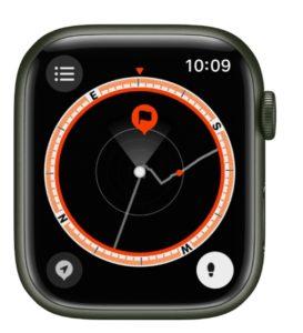 Apple Watch pusula Uygulaması