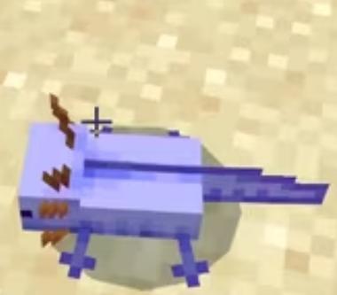 Her Minecraft Versiyonunda Mavi Axolotl Nasıl Üretilir? 