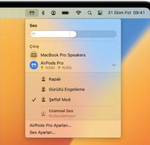 AirPods Pro ve AirPods Max Aktif Gürültü Engelleme Nedir?