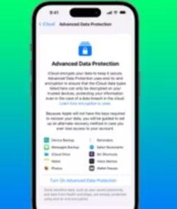 iCloud'un Gelişmiş Veri Koruması Nasıl Açılır