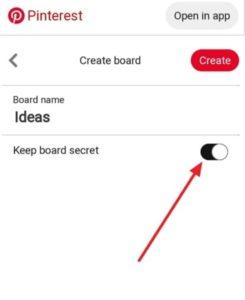 Pinterest'te profile bakanlar görülür mü?