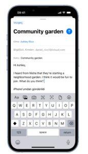 iPhone’daki Mail’de e-posta nasıl gönderilir? 