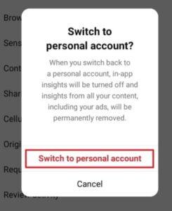 Instagram'da "İşletme hesapları gizli olamaz" Nasıl Düzeltilir ?