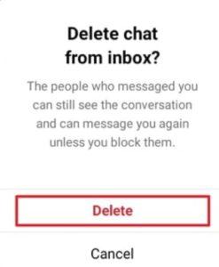 Instagram mesaj silince karşı taraftan siliniyor mu?
