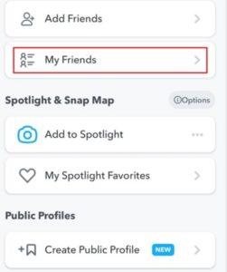 Snapchat'te Gizli Arkadaşlar Nasıl Görülür? 