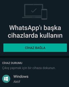 Bozuk kamera ile WhatsApp Web'e nasıl girilir?