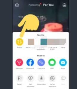 TikTok'ta Yeniden Paylaşma: Yeniden Paylaş Düğmesine Bastığınızda Ne Olur?