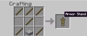 Minecraft Zırh Standı Nasıl Yapılır?