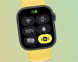 Apple Watch'unuzdaki Kamera Simgesi Nedir?