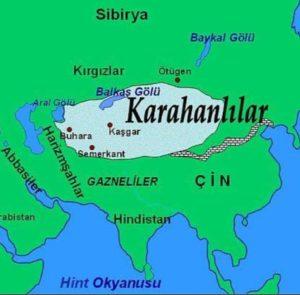 Karahanlı Devleti Bilgi Karahanlı Devleti harita