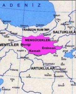 Mengücekliler haritası Mengücekliler kim