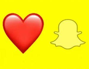 Snapchat'te kırmızı kalp ne anlama geliyor?