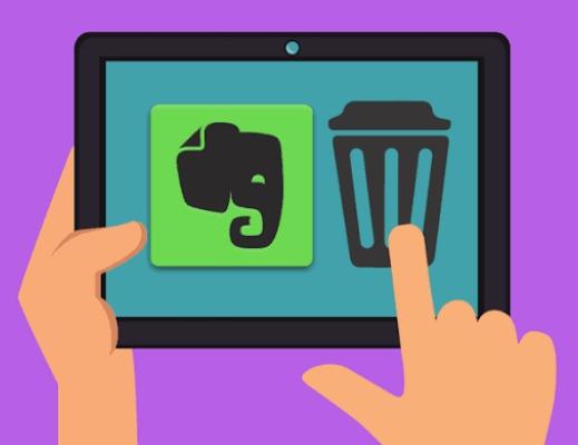 Evernote hesabınızı nasıl silebilirsiniz?