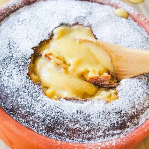 Kestaneli Beyaz Çikolatalı Sufle