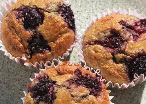 Böğürtlenli Cupcake Tarifi